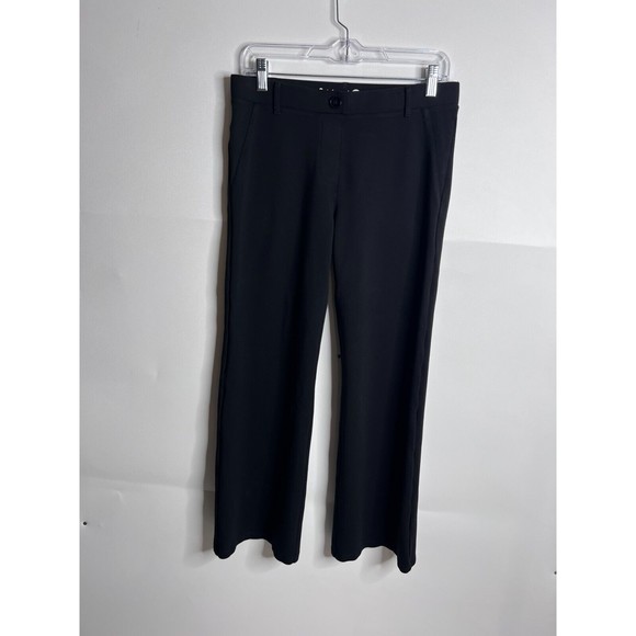 Betabrand Pants Womens Medium Petite Black Classic Bootcut Dress Pant Yoga Pants - Picture 3 of 12